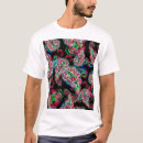 Suche nach paisley muster tshirts Aquarell