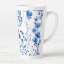 Suche nach blauer hintergrund tassen Blume