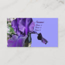 Suche nach lila blumen visitenkarten Fotografie