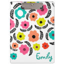 Suche nach blume klemmbrett Modernes blumenmuster