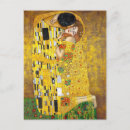 Suche nach gustav klimt der kuss postkarten Vintag
