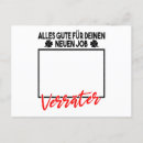 Suche nach kollegen postkarten Abschied