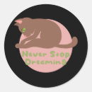 Suche nach braune katze aufkleber Kawaii