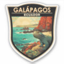 Suche nach inseln aufkleber Galapagos