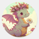 Suche nach drachen aufkleber Blume