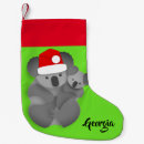 Suche nach koala für weihnachts strümpfe Santa