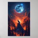 Suche nach wolf illustration poster Natur