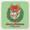 Suche nach seasons untersetzer Happy human holidays