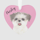 Suche nach shih tzu ornamente Weihnachten