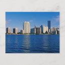 Suche nach miami skyline postkarten Farbbild
