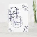 Suche nach willkommenes zuhause karten Blau