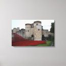 Suche nach mohnblumen leinwand Rot