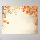 Suche nach autumn leaves poster Aquarell