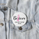 Suche nach brustkrebs glauben buttons Band