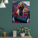 Suche nach cocker spaniel kunst poster Haustier