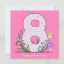 Suche nach acht karten Mädchen