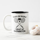 Suche nach badminton tassen Federball