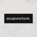 Suche nach akupunktur visitenkarten Acupuncturist