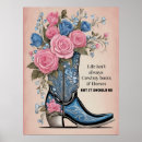 Suche nach cowboystiefel poster Cowgirl