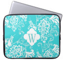 Suche nach türkis blumen laptop schutzhüllen Monogramm