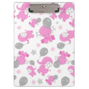 Suche nach sterne klemmbrett Elefantenmuster