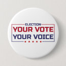 Suche nach demokratie buttons Stimme