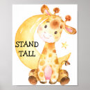 Suche nach giraffe kinderzimmer poster Niedlich