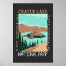 Suche nach crater lake poster Wizard island