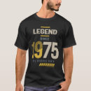 Suche nach legende seit 1975 tshirts 48