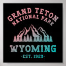 Suche nach von wyoming poster Nationalpark grand teton