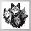 Suche nach wolf pack poster Wolfskunst