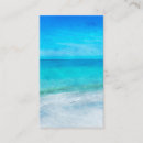 Suche nach tropischer strand visitenkarten Wellen