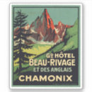 Suche nach chamonix aufkleber Vintag