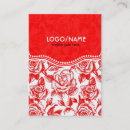 Suche nach vintage rote rosen visitenkarten Elegant