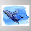 Suche nach walfang poster Aquarell
