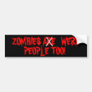 Suche nach lustiger zombie autoaufkleber Untot