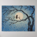 Suche nach blaue eule kunst poster Muster