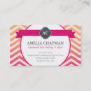 Suche nach rosa zickzack visitenkarten Monogramm