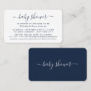 Suche nach blaue babyparty einladungen Einfach