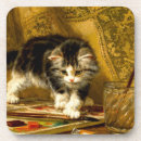 Suche nach vintage kätzchen untersetzer Niedlich