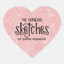 Suche nach künstler aufkleber Mädchenhaft