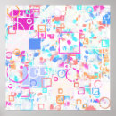 Suche nach geometrische formen poster Bunt