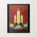 Suche nach chicago puzzle Vintag