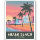 Suche nach miami beach florida aufkleber Tropisch