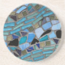 Suche nach geometrische kunst untersetzer Blau