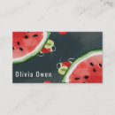 Suche nach wassermelone visitenkarten Niedlich