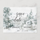 Suche nach waldland save the date postkarten Winter