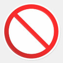 Suche nach zeichen aufkleber Rot