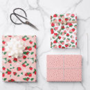 Suche nach rote erdbeeren geschenkpapier Erdbeermuster