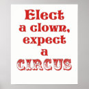 Suche nach circus clown poster Trumpf